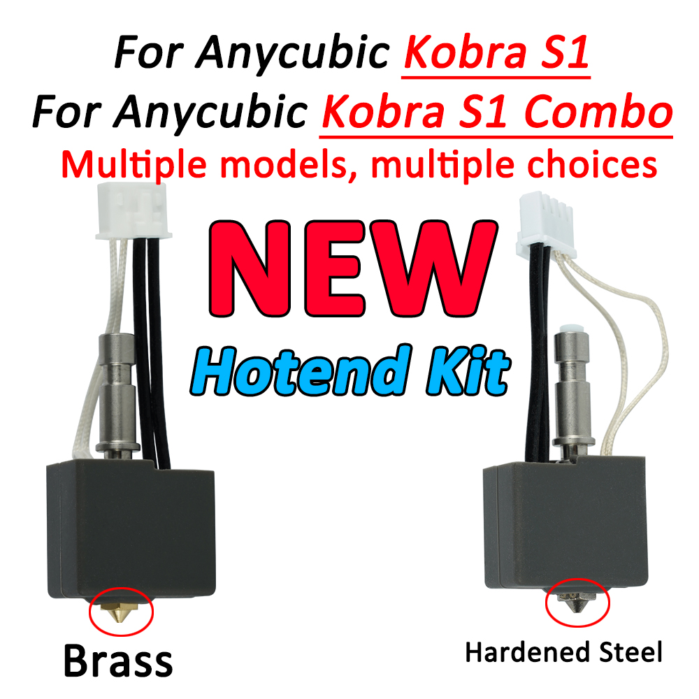 3D Printer Hotend Kit - Para Anycubic Kobra S1 Hotend Kobra