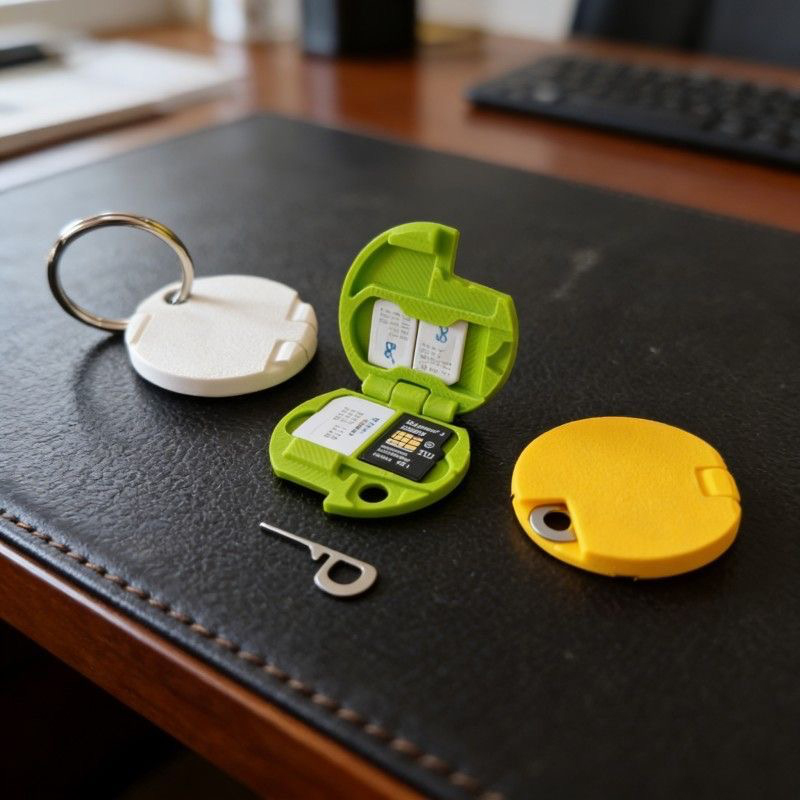 3D Printing Housing - Soporte para tarjetas SIM y TF