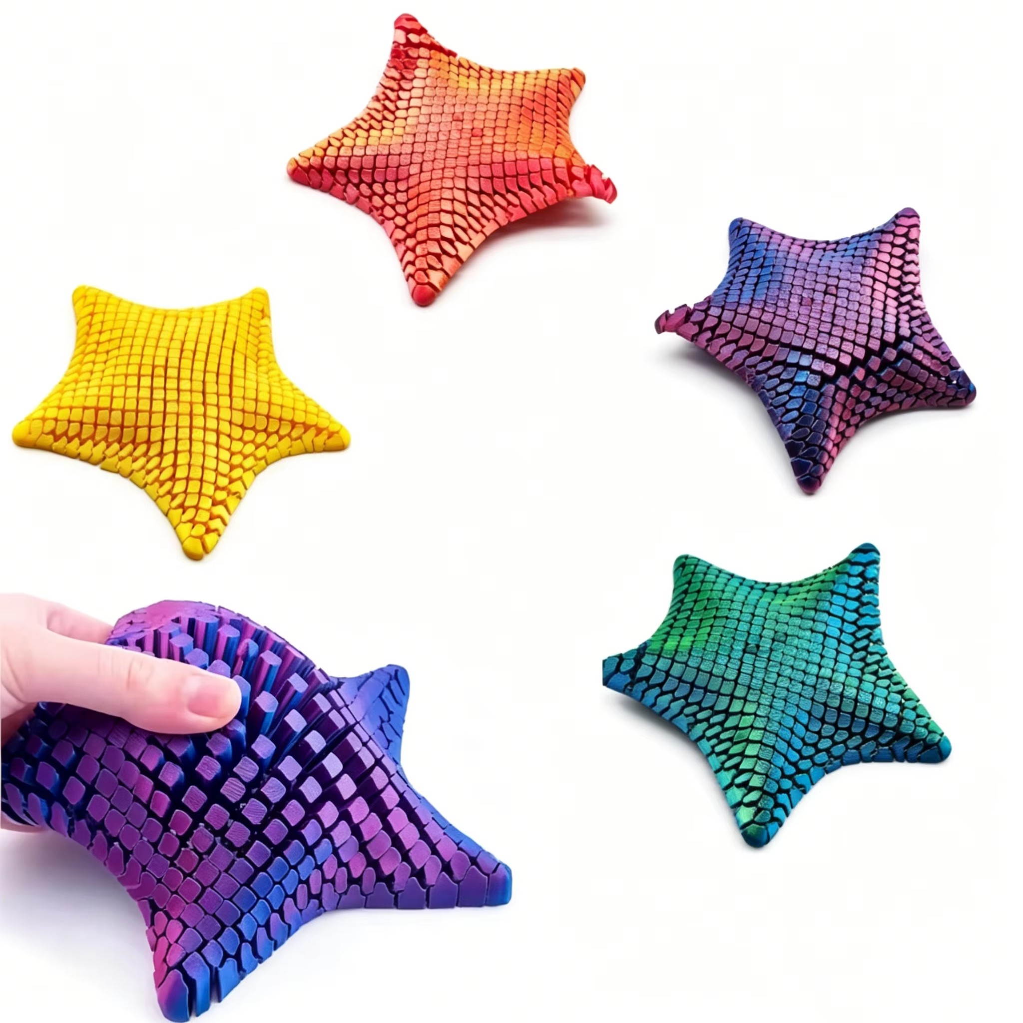 3D Printing Fidget Toys - Juguete Articulado de Estrella de Mar