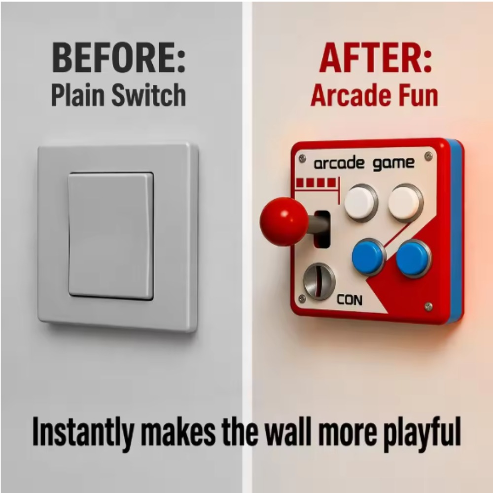 3D Printing Ultem - Cubierta de Joystick Retro para Arcade,