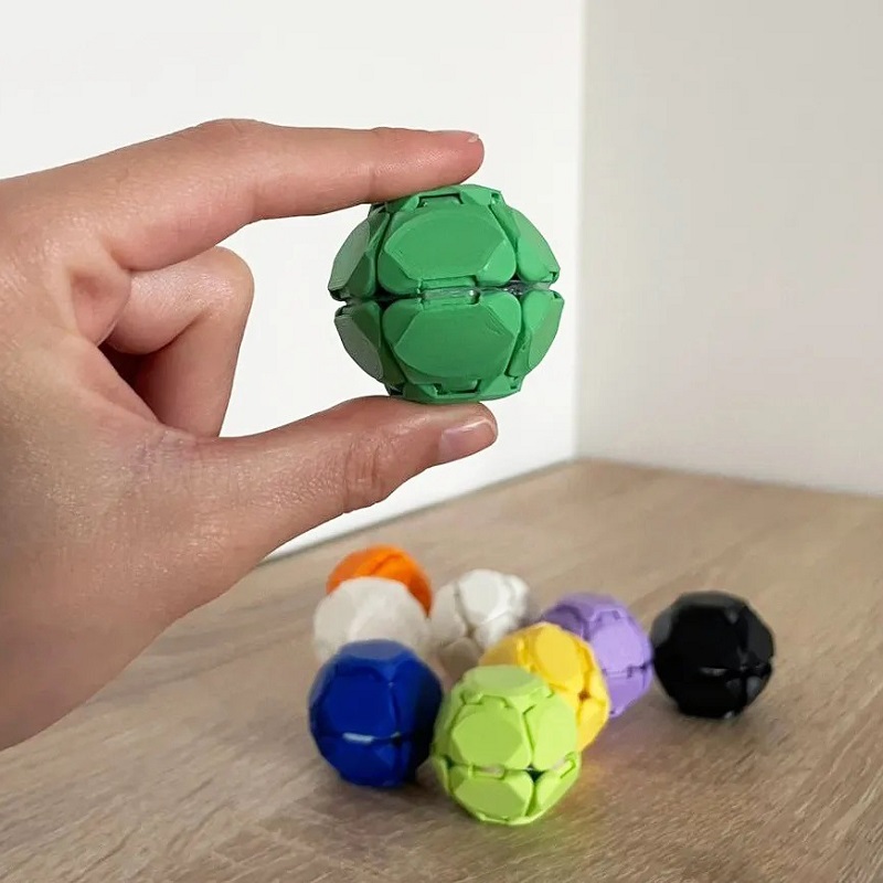 3D Printing Fidget Toys - Herramienta de Descompresión PentaClick Impresa en