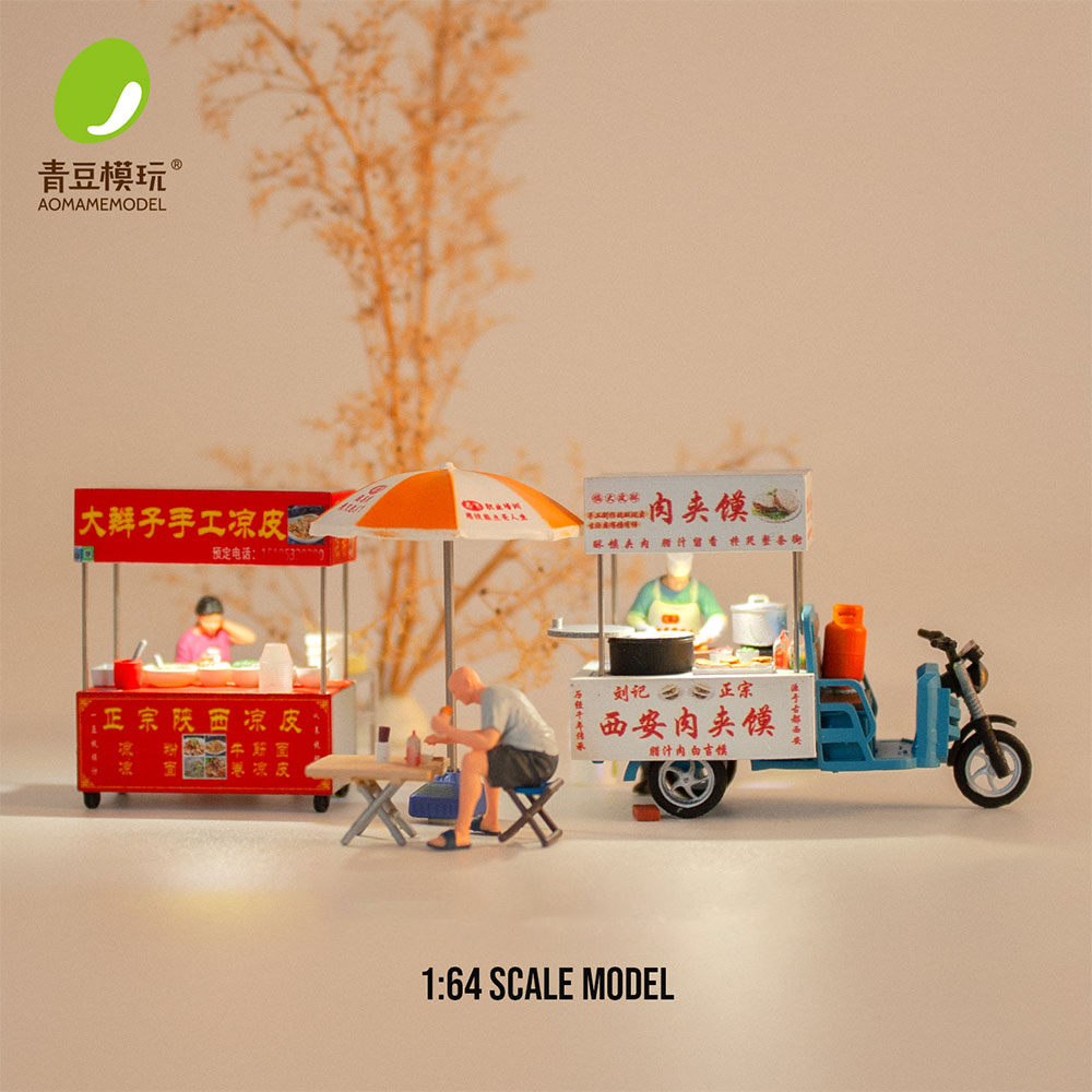 3D Printing Kit - Maqueta de puesto de comida en