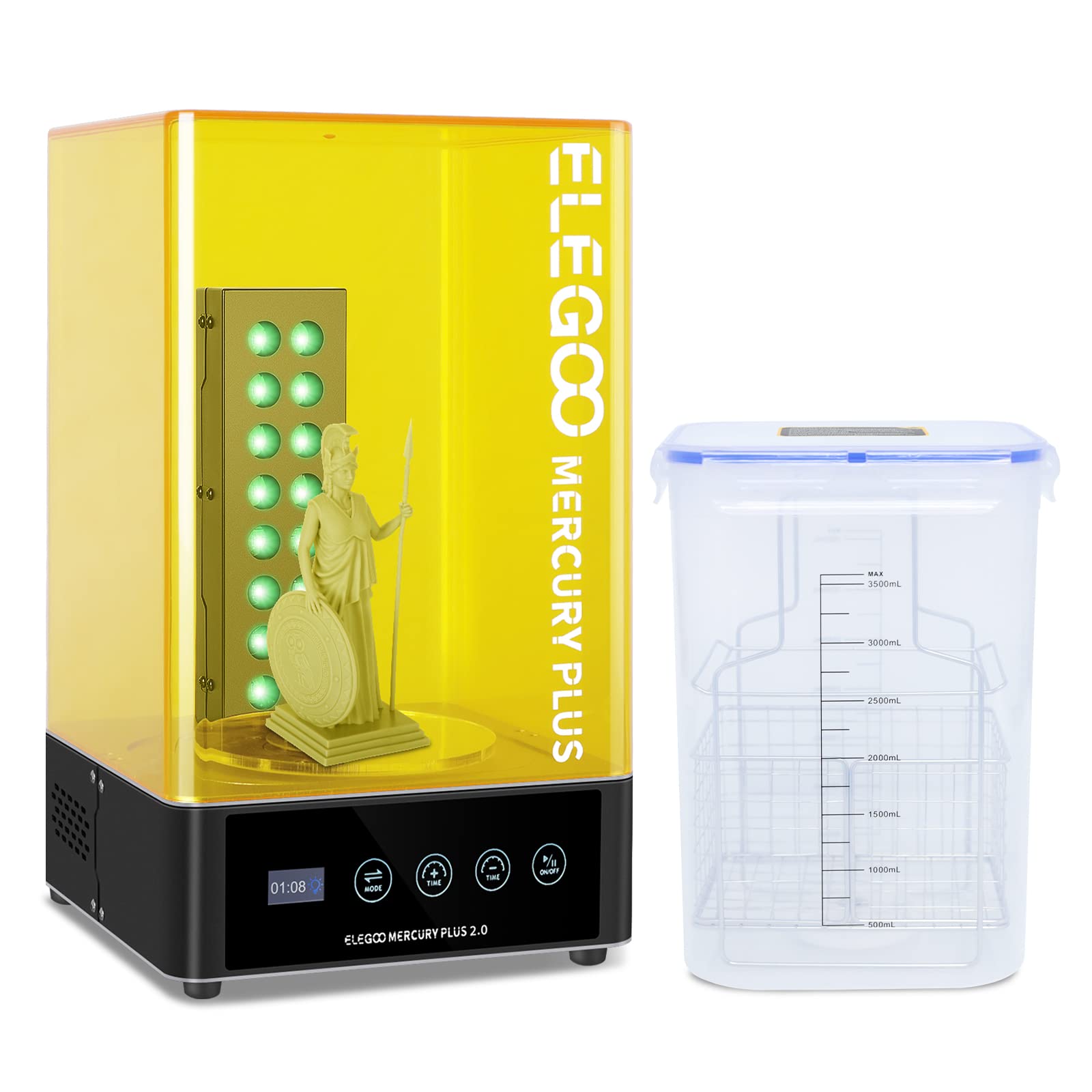 Resin Curing Station - ELEGOO Plus 2.0 Estación de lavado