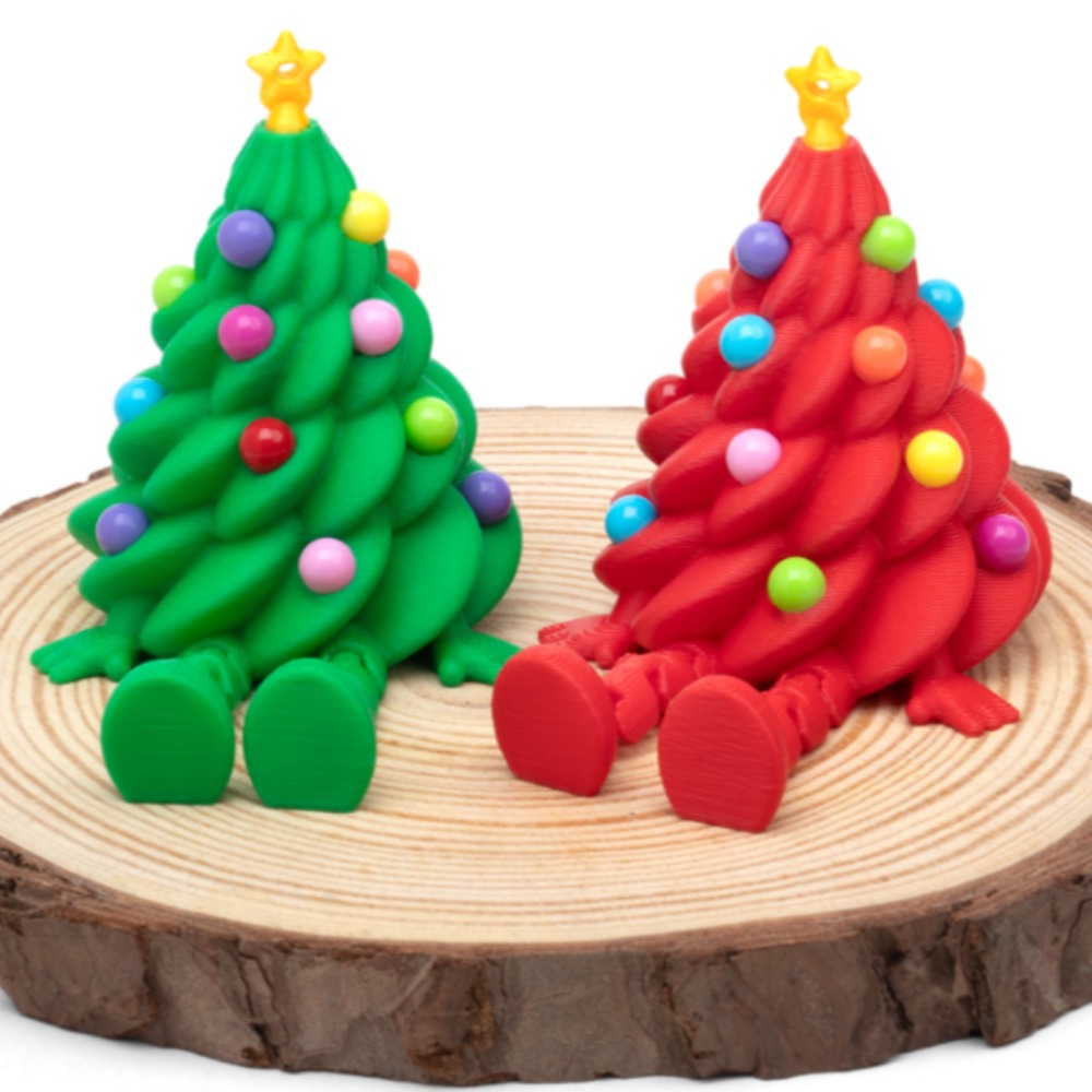 3D Printing Xmas - Figuras de Árbol de Navidad Impresas
