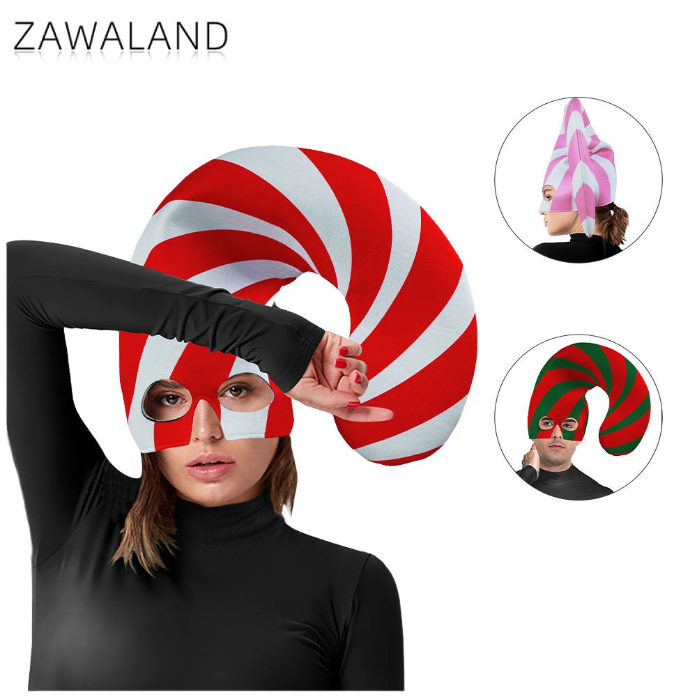 3D Printing Xmas - Zawaland-Sombrero de Navidad con bastón de