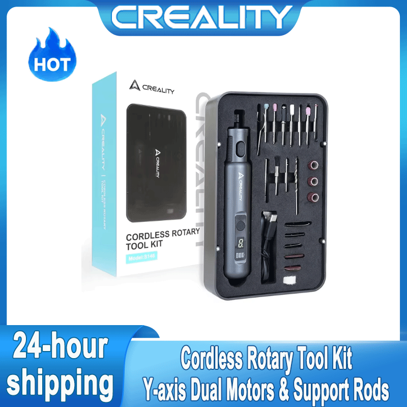 3D Printing Grinder - Herramienta Rotatoria Inalámbrica Creality para Acabado