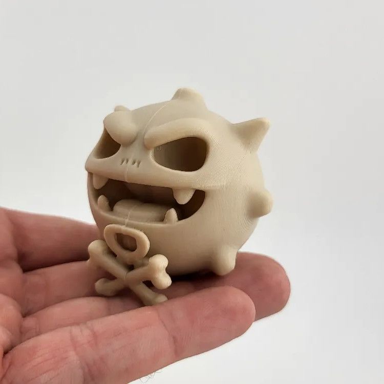 3D Printing Examples - Figura de Fósil Esquelético de Pokémon,