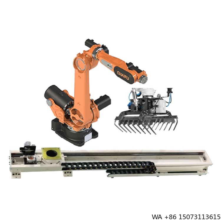 Linear Guide Rail - Brazo Robótico Industrial de 6 Ejes