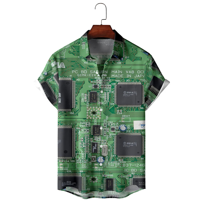 3D Printing Engineer - Camisa con estampado 3D de Chip
