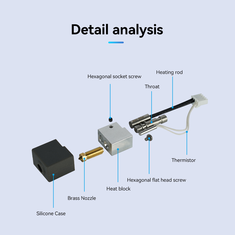 Para Anycubic Kobra S1 Hotend  - 3D Printer Hotend Kit reseña y precio