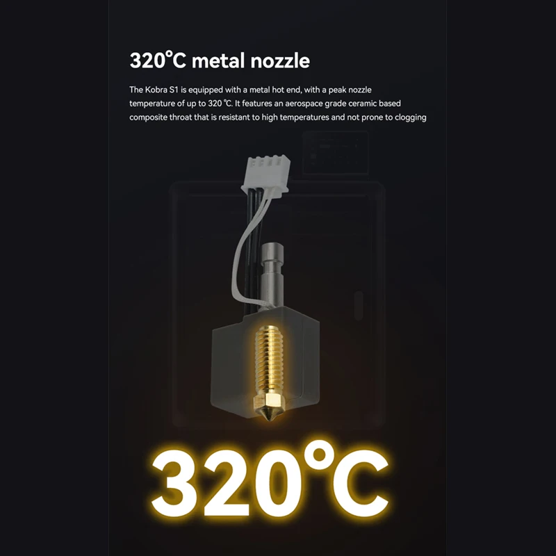 Para Anycubic Kobra S1 Hotend  - 3D Printer Hotend Kit reseña y precio