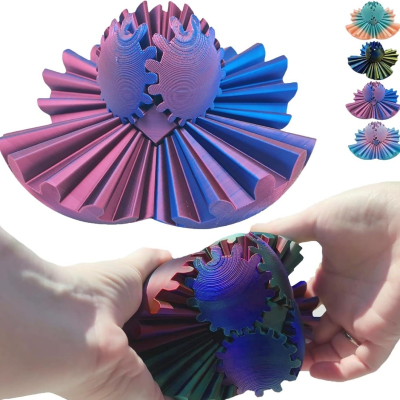 Bola de engranajes impresa en  - 3D Printing Gears reseña y precio