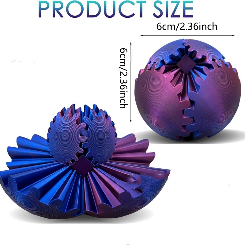 Bola de engranajes impresa en  - 3D Printing Gears reseña y precio