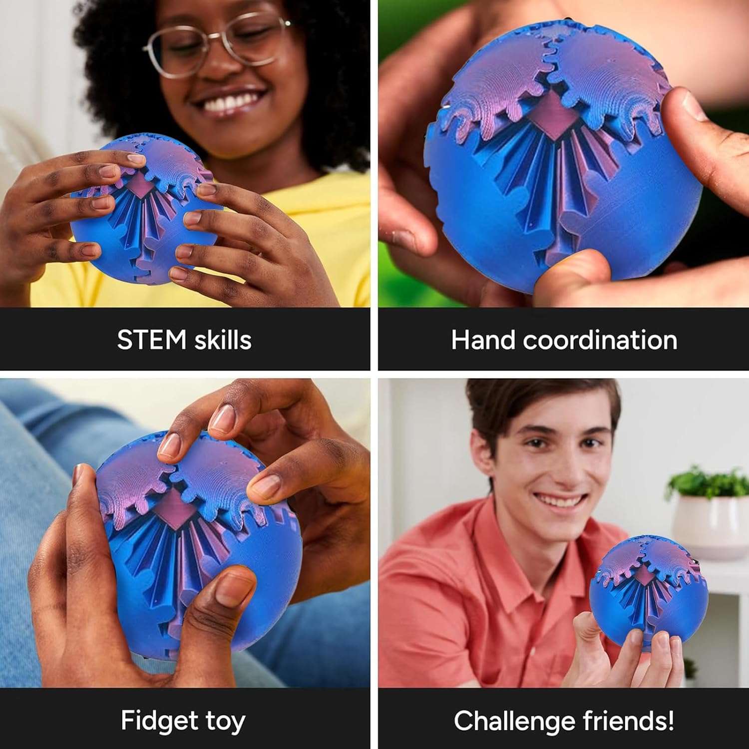 Bola de engranaje con estampad - 3D Printing Gears reseña y precio
