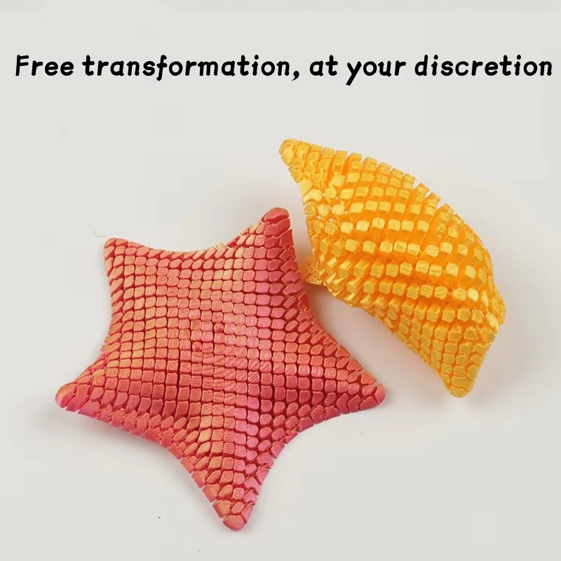Juguete Articulado de Estrella - 3D Printing Fidget Toys reseña y precio