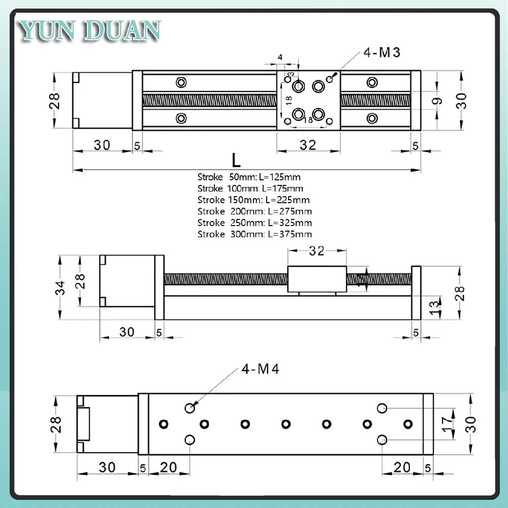 Riel Lineal Deslizante Tipo T, - Linear Guide Rail reseña y precio