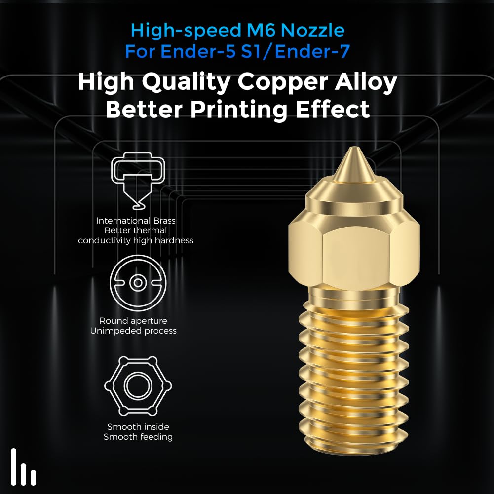 Boquillas oficiales Creality E - 3D Printer Hotend Kit reseña y precio