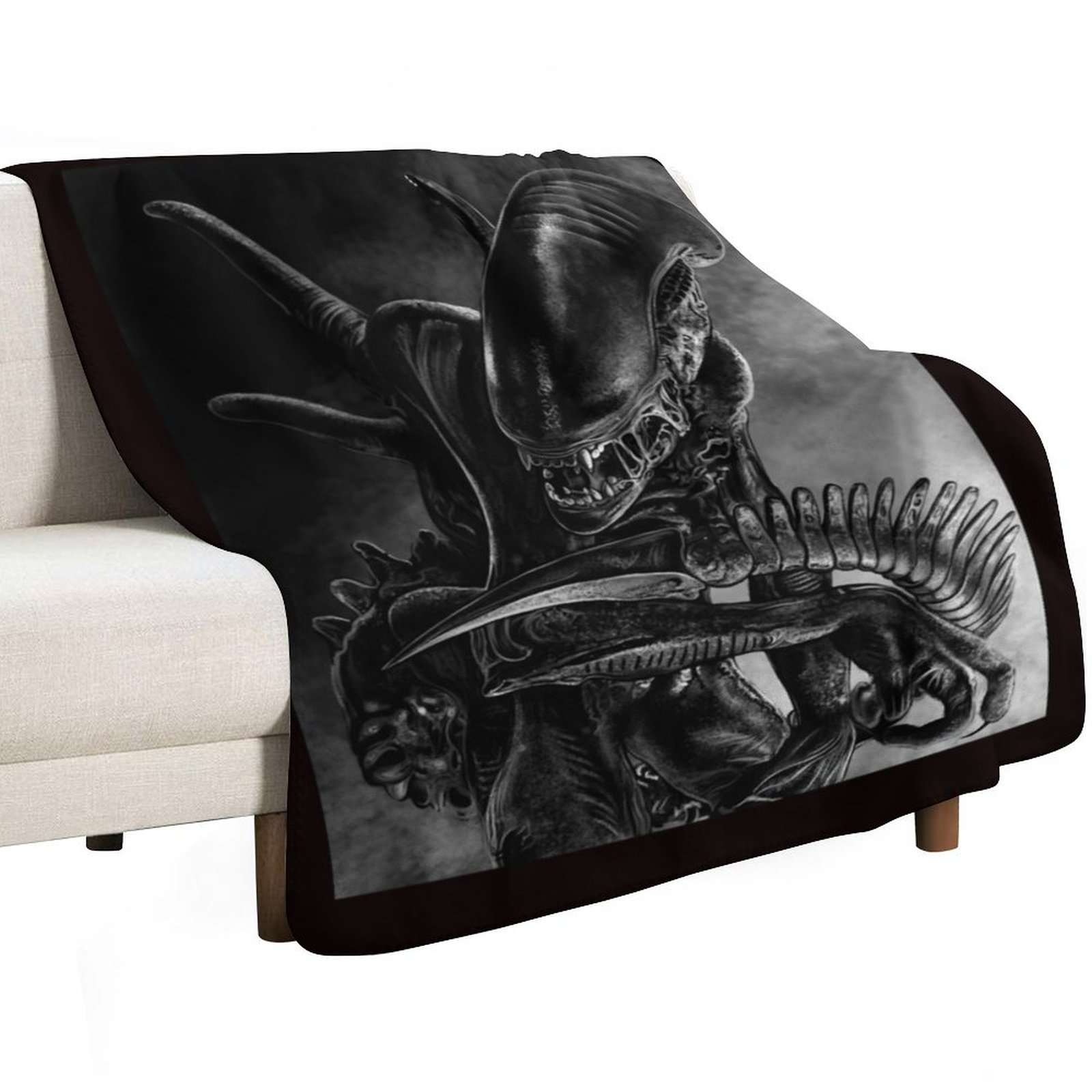 Manta decorativa de franela co - 3D Printing Xenomorph reseña y precio