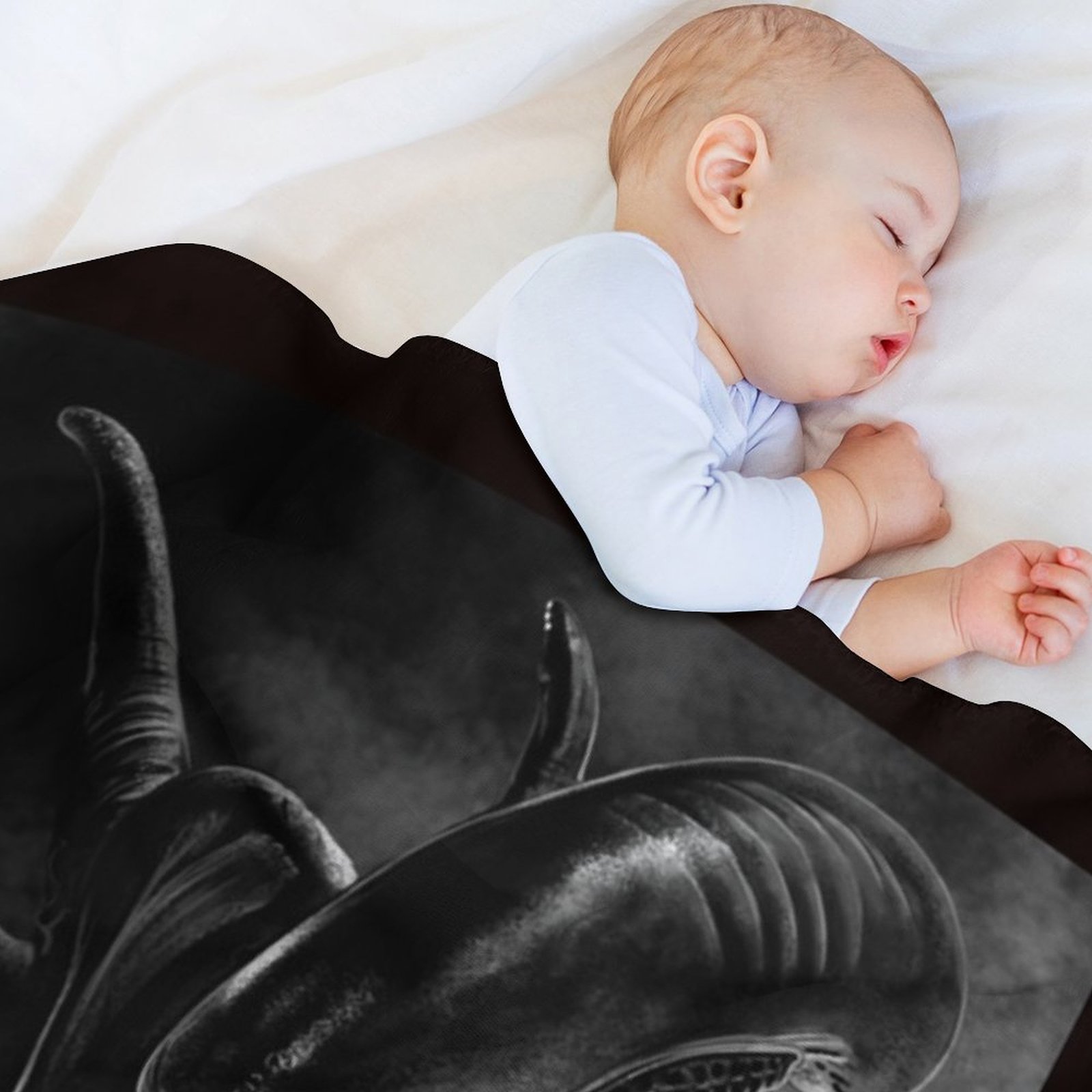 Manta decorativa de franela co - 3D Printing Xenomorph reseña y precio