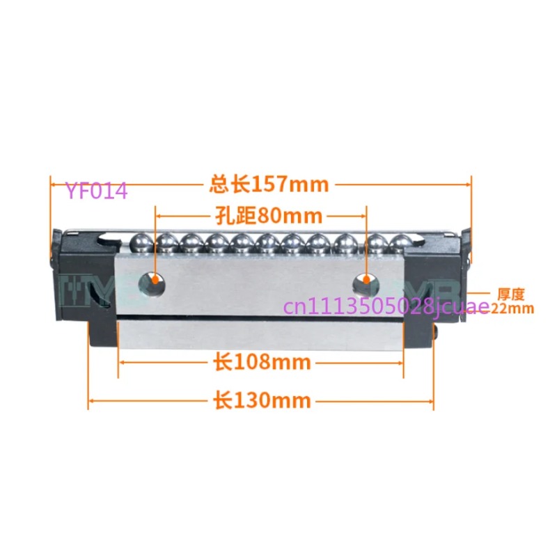 Rodamientos para Máquina Neumá - Linear Guide Rail reseña y precio