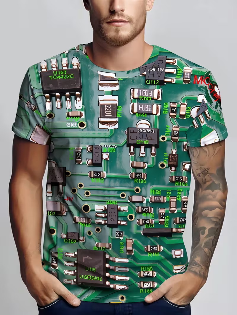 Camiseta con estampado 3D de c - 3D Printing Engineer reseña y precio