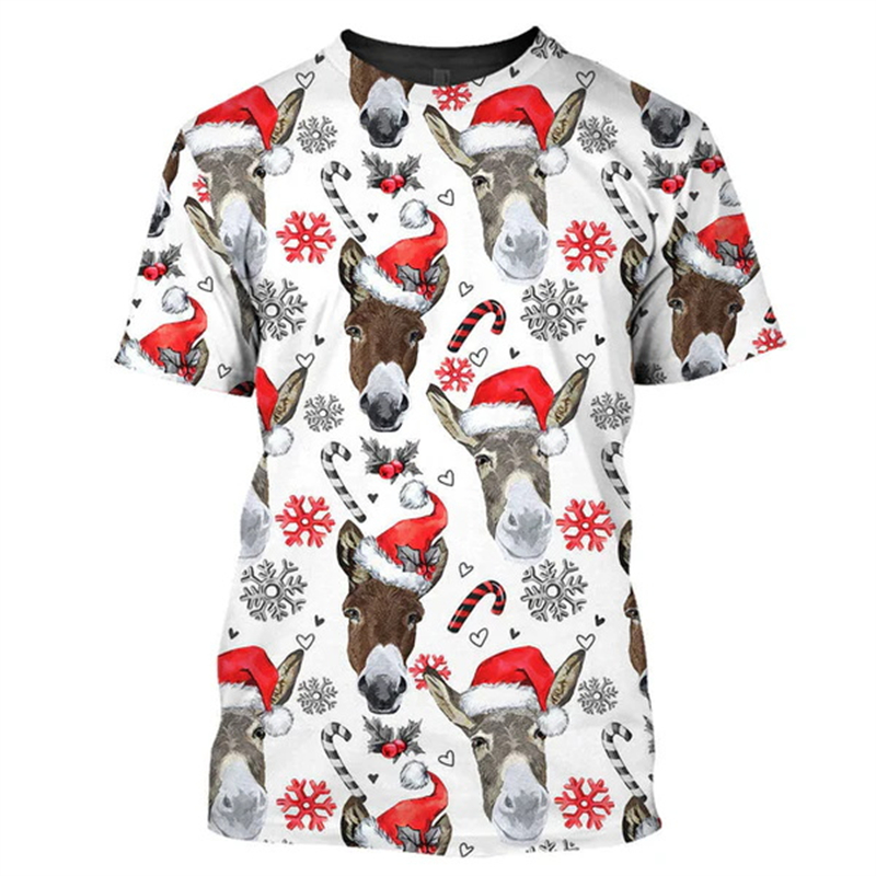 Nuevas camisetas divertidas de - 3D Printing Xmas reseña y precio