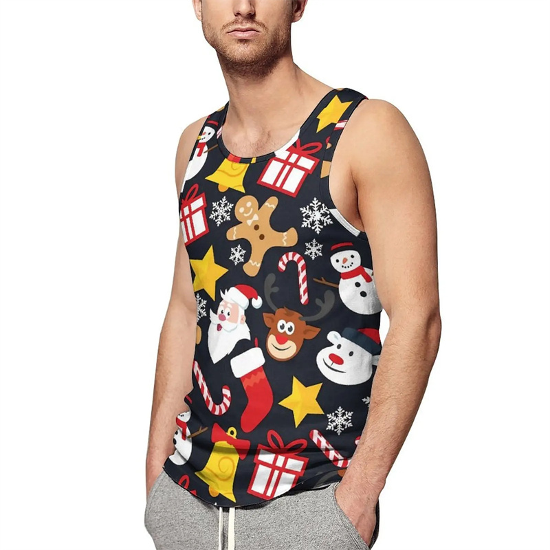 Camiseta sin mangas con estamp - 3D Printing Xmas reseña y precio