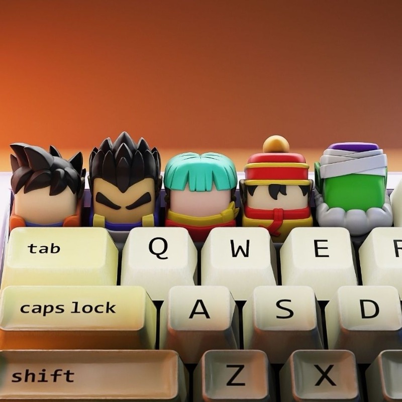 Nuevas Teclas de Anime, Teclas - 3D Printing Keyboard Keys reseña y precio