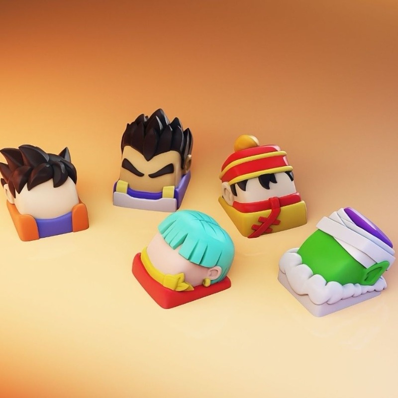 Nuevas Teclas de Anime, Teclas - 3D Printing Keyboard Keys reseña y precio