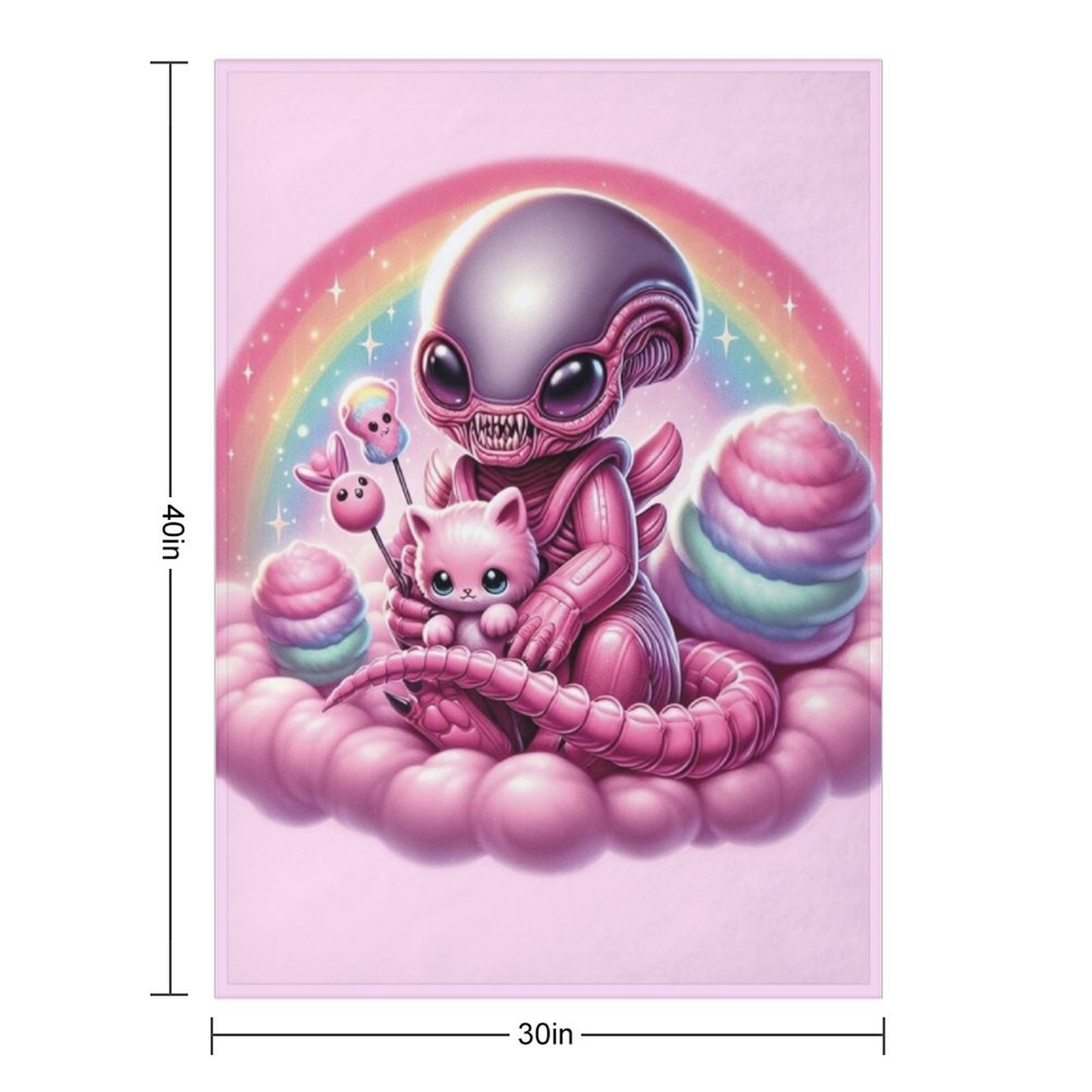 Manta decorativa para cama Bab - 3D Printing Xenomorph reseña y precio