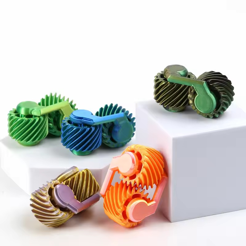 Spinner Antiestrés Impreso en  - 3D Printing Gears reseña y precio