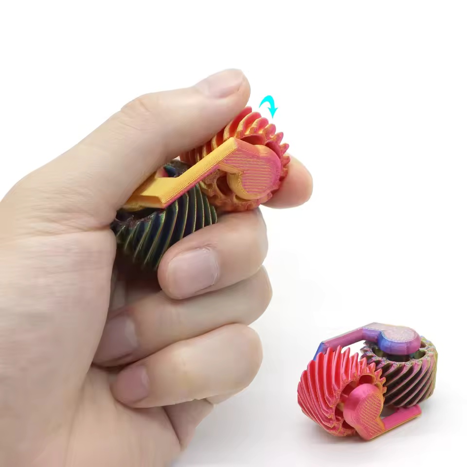 Spinner Antiestrés Impreso en  - 3D Printing Gears reseña y precio