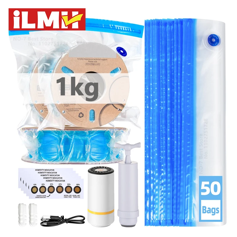Bolsa de vacío de filamento de - 3D Printing Grinder reseña y precio