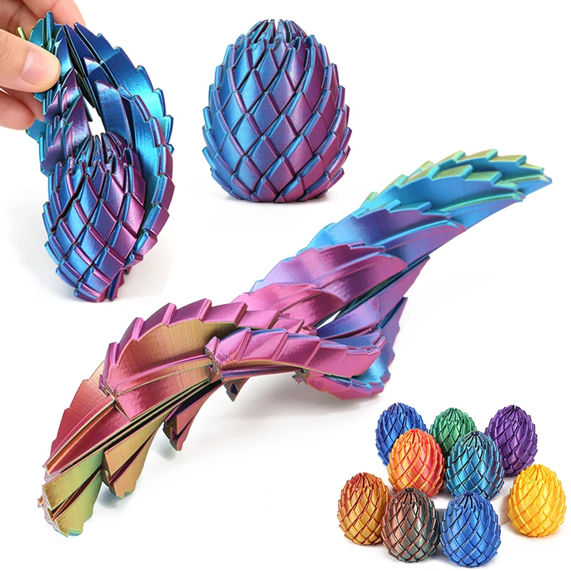 Juguete Fidget Huevo de Dragón - 3D Printing Gears reseña y precio