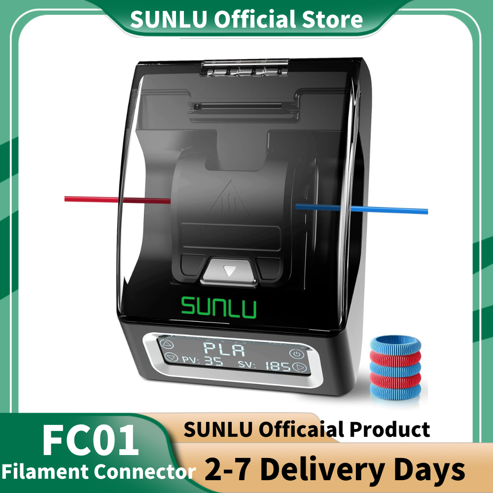 Conector de filamento SUNLU FC - 3D Printing Waste reseña y precio