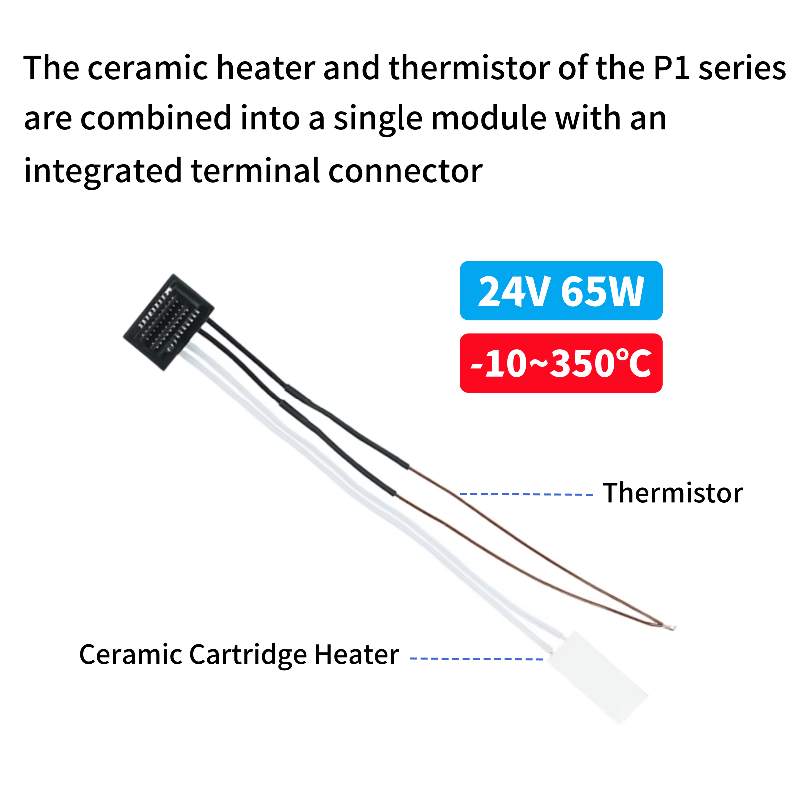 Calentador y Termistor Caremic - 3D Printer Hotend Kit reseña y precio