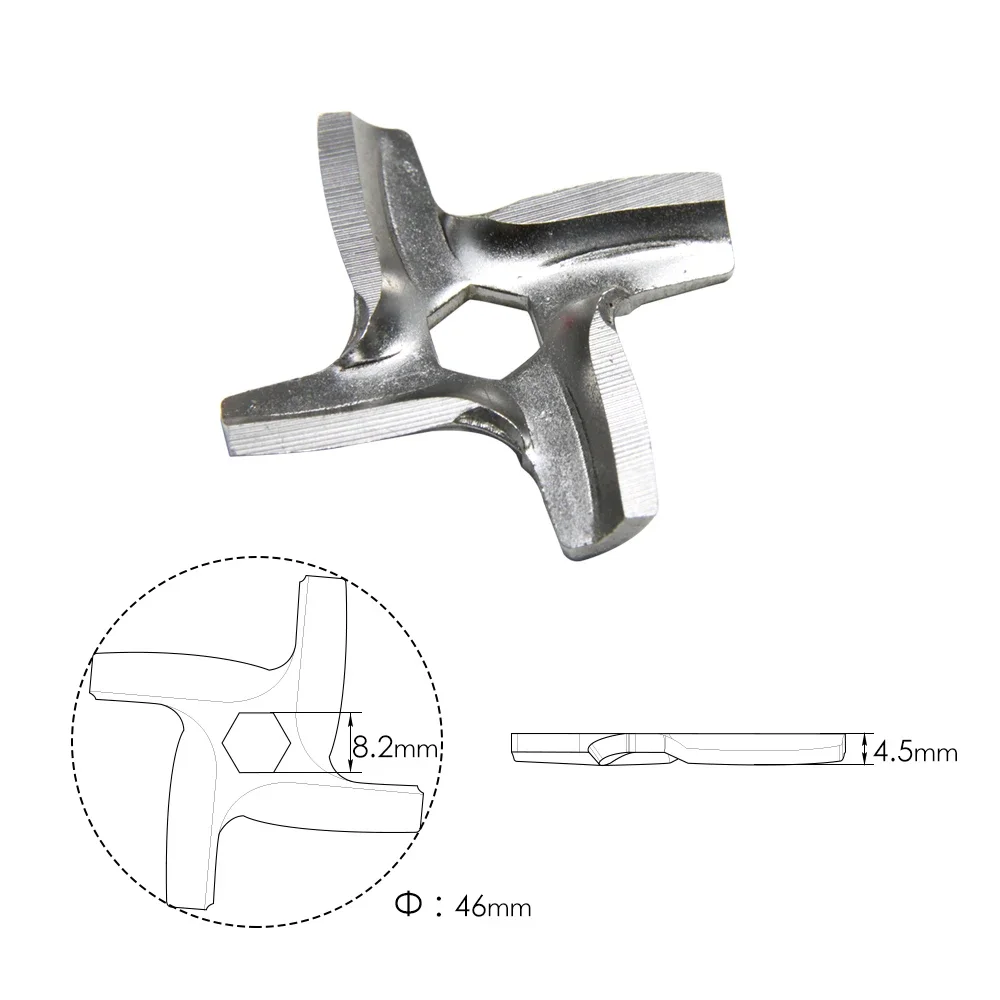 3 uds cuchillo picadora de car - 3D Printing Grinder reseña y precio