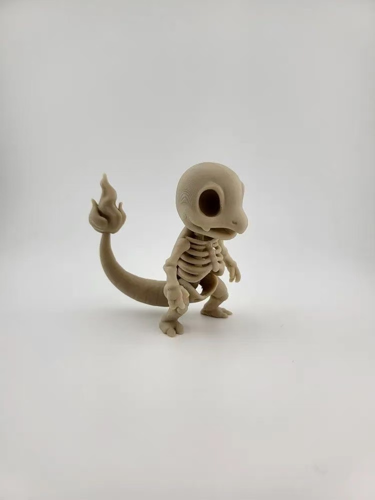 Figura de Fósil Esquelético de - 3D Printing Examples reseña y precio