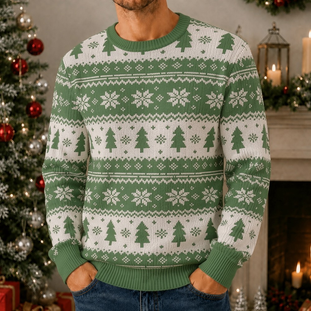 Suéter Navideño Unisex con Dis - 3D Printing Xmas reseña y precio