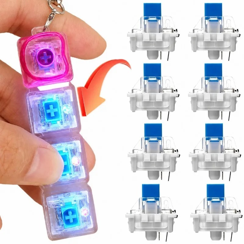 100 unidades de interruptores  - 3D Printing Keyboard Keys reseña y precio